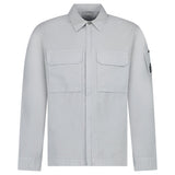 CP Company Gabardine Overshirt in Shadow Grey - Boinclo - Outlet Sale Under Retail