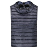 C.P. Company Goggle Down Gilet in Navy - Boinclo - Outlet Sale Under Retail