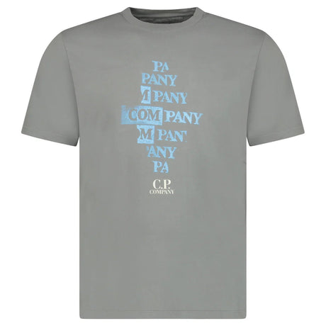 CP Company Graphic Logo T-Shirt Grey - Boinclo - Outlet Sale Under Retail