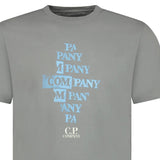 CP Company Graphic Logo T-Shirt Grey - Boinclo - Outlet Sale Under Retail
