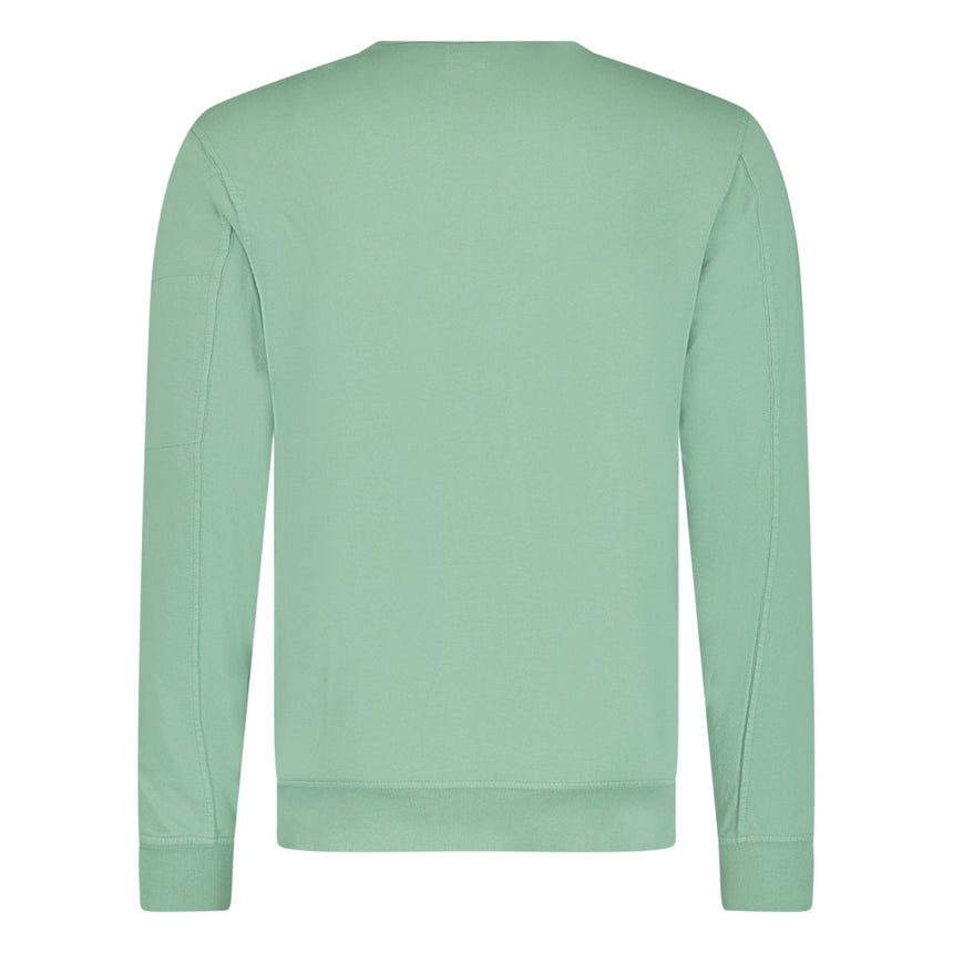 CP COMPANY GREEN BAY LIGHT FLEECE CREW NECK - Boinclo ltd - Outlet Sale Under Retail