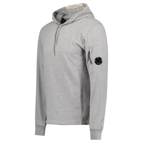 CP Company Hooded Lens Light Fleece Sweatshirt Grey - Boinclo - Outlet Sale Under Retail