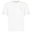 CP Company Jersey Short Sleeve Logo T-Shirt in Gauze White - Boinclo - Outlet Sale Under Retail