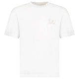 CP Company Jersey Short Sleeve Logo T-Shirt in Gauze White - Boinclo - Outlet Sale Under Retail