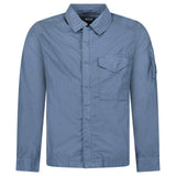 CP Company Lens Chrome-R Button Overshirt Jacket in India Ink - Boinclo - Outlet Sale Under Retail
