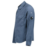 CP Company Lens Chrome-R Button Overshirt Jacket in India Ink - Boinclo - Outlet Sale Under Retail