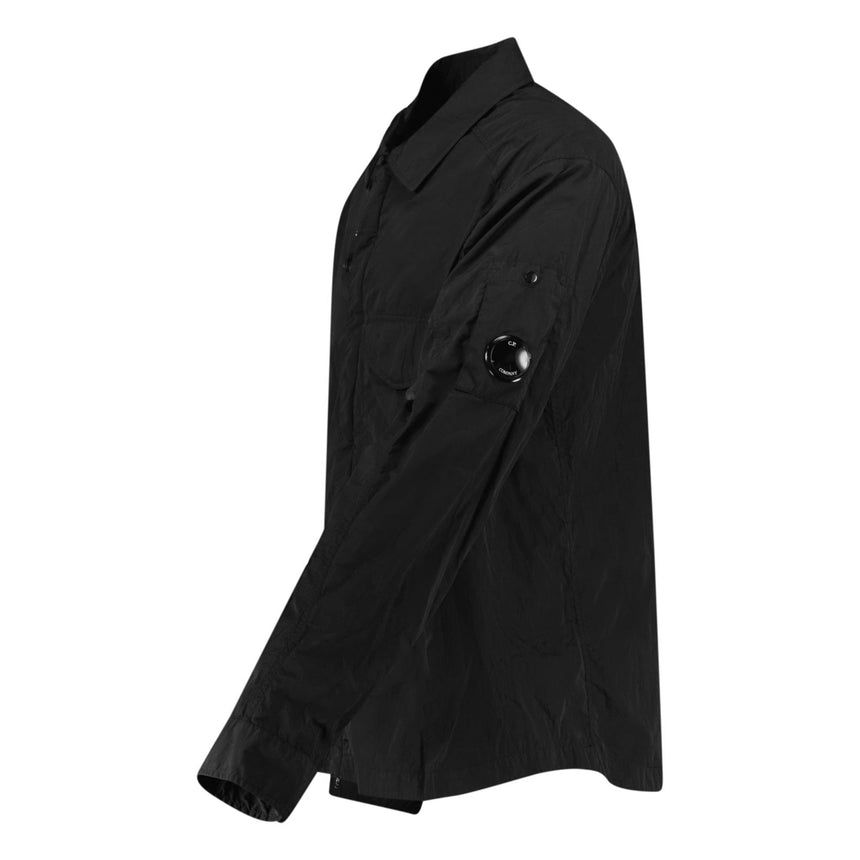 CP Company Lens Chrome - R Zip - Up Jacket Black - Boinclo - Outlet Sale Under Retail