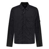 CP Company Lens Chrome - R Zip - Up Jacket Black - Boinclo - Outlet Sale Under Retail