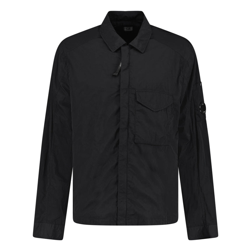 CP Company Lens Chrome - R Zip - Up Jacket Black - Boinclo - Outlet Sale Under Retail