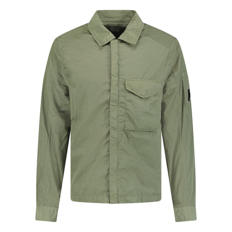 CP Company Lens Chrome Zip - Up Jacket Military Green - Boinclo ltd - Outlet Sale Under Retail