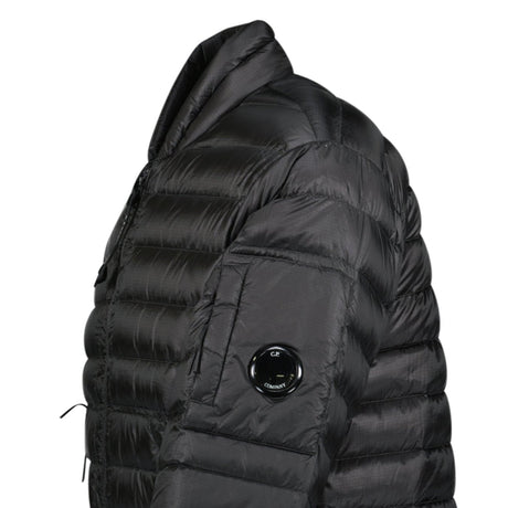 CP Company Lens - Embellished D.D. Jacket in Black - Boinclo - Outlet Sale Under Retail