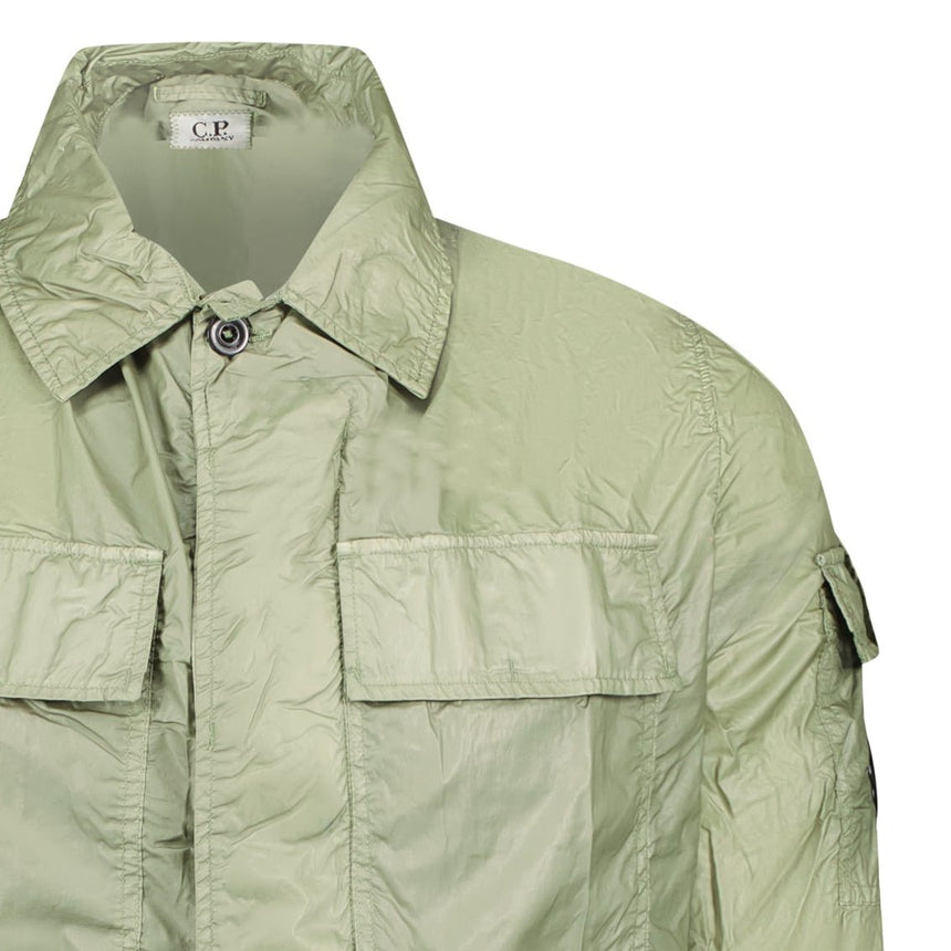 CP Company Lens Overshirt CS 11 Green - Boinclo - Outlet Sale Under Retail
