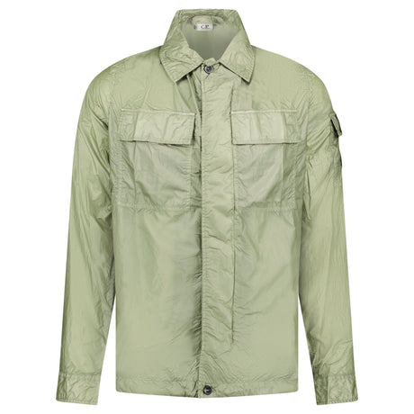 CP Company Lens Overshirt CS 11 Green - Boinclo - Outlet Sale Under Retail