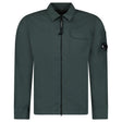 CP Company Lens Zip - Up Overshirt Dark Shadow - Boinclo - Outlet Sale Under Retail