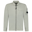 CP Company Lens Zip - Up Overshirt London Fog - Boinclo - Outlet Sale Under Retail