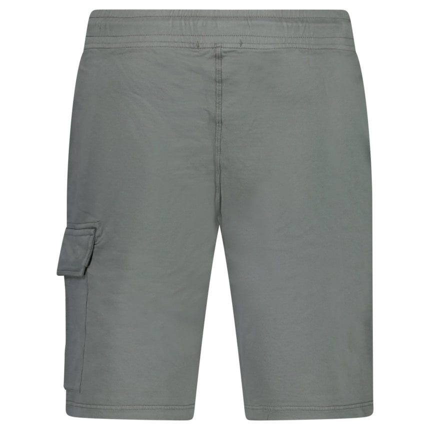 CP Company Light Fleece Cargo Lens Shorts in Gunmetal Grey - Boinclo - Outlet Sale Under Retail