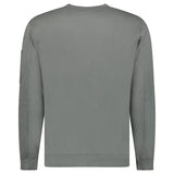 CP Company Light Fleece Crewneck Lens Sweatshirt in Gunmetal - Boinclo - Outlet Sale Under Retail