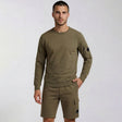 CP Company Light Fleece Lens Sweat Set Ivy Green - Boinclo - Outlet Sale Under Retail