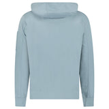 CP Company Light Fleece Zip Hooded Lens Sweatshirt in Silver Blue - Boinclo - Outlet Sale Under Retail