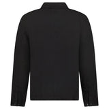 CP Company Linen/Cotton Lens Overshirt in Black - Boinclo - Outlet Sale Under Retail