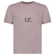C.P. Company Logo - Print Jersey T-Shirt in Lavender - Boinclo - Outlet Sale Under Retail