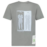 CP Company Logo T-Shirt in Smoked Pearl Grey - Boinclo - Outlet Sale Under Retail