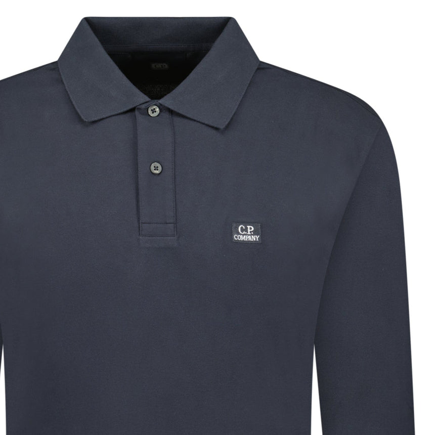 Logo Cp Company Longsleeve CP Company Long Sleeve Piquet Polo T