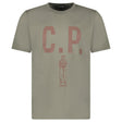 CP Company Mercerized 30/2 Jersey Sailor T-Shirt in Fallen Rock - Boinclo - Outlet Sale Under Retail