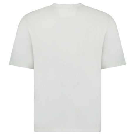 CP Company Mercerized Jersey 30/2 Twisted T-Shirt in Gauze White - Boinclo - Outlet Sale Under Retail