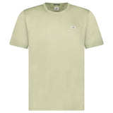 CP Company Mercerized Jersey 70/2 Gasato Patch T-Shirt in Moss Green - Boinclo - Outlet Sale Under Retail