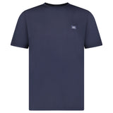 C.P. Company Mercerized Jersey 70/2 Gasato Patch T-Shirt in Navy - Boinclo - Outlet Sale Under Retail
