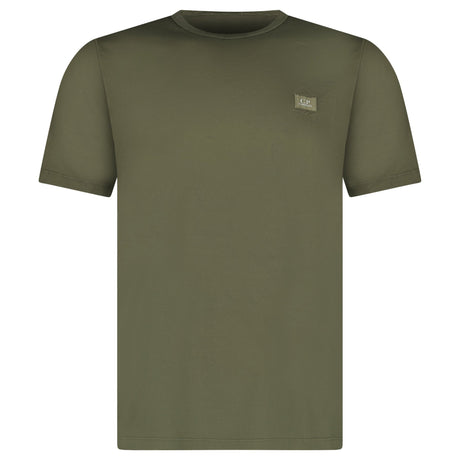 CP Company Mercerized Jersey 70/2 Gasato T-Shirt in Ivy Green - Boinclo - Outlet Sale Under Retail