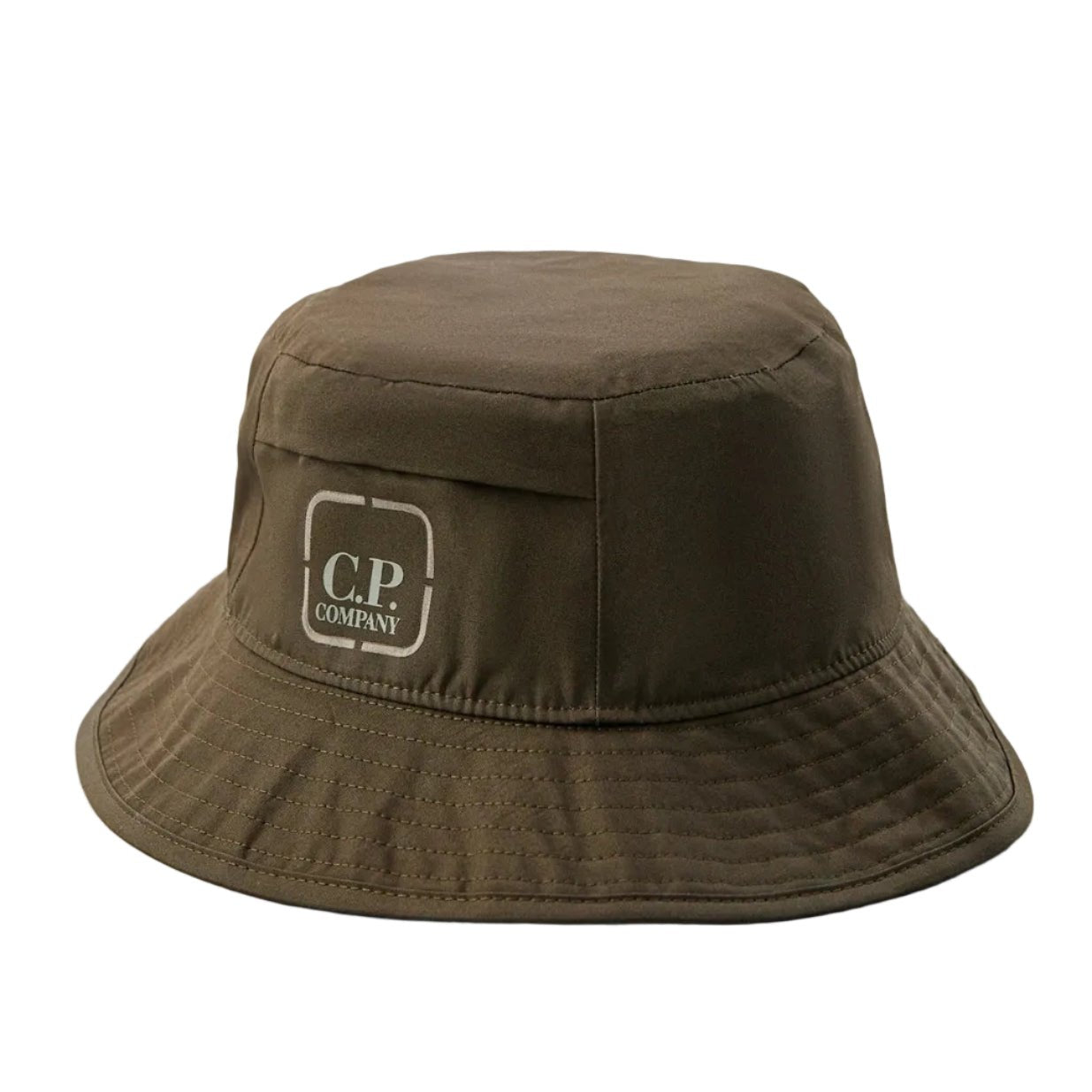 Color variation of CP Company Metropolis Series Baffled Bucket Hat in Ivy Green