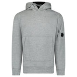 CP Company Micro Lens Diagonal Raised Hoodie Grey Stone - Boinclo - Outlet Sale Under Retail