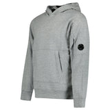 CP Company Micro Lens Diagonal Raised Hoodie Grey Stone - Boinclo - Outlet Sale Under Retail