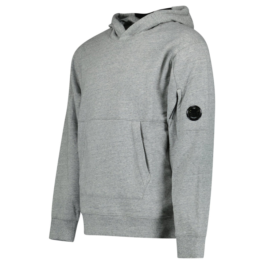 CP Company Micro Lens Diagonal Raised Hoodie Grey Stone - Boinclo - Outlet Sale Under Retail