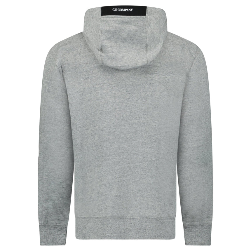 CP Company Micro Lens Diagonal Raised Hoodie Grey Stone - Boinclo - Outlet Sale Under Retail