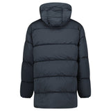 CP Company Nycra - R Hooded Long Down Jacket Black Sand - Boinclo - Outlet Sale Under Retail