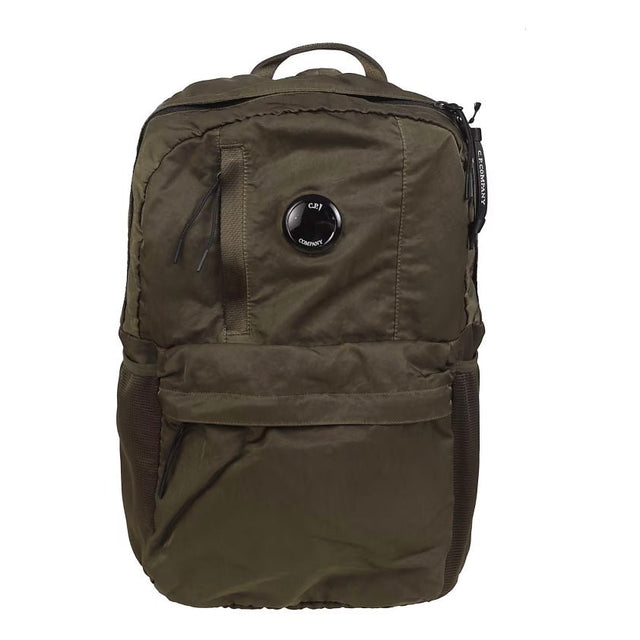 CP Company Nylon B Lens Rucksack in Ivy Green - Boinclo - Outlet Sale Under Retail