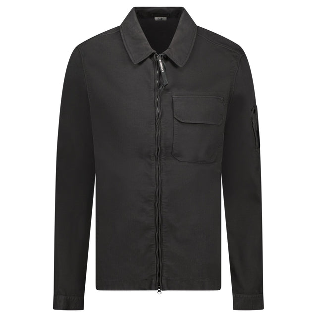 CP Company Nylon Double Weave Overshirt Black - Boinclo - Outlet Sale Under Retail