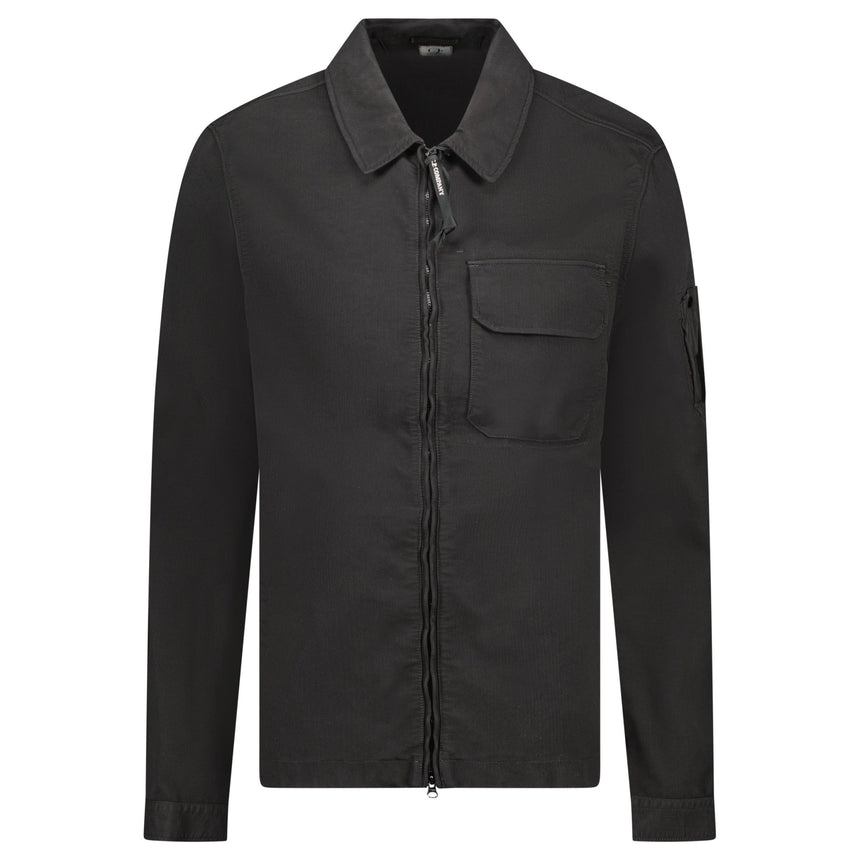 CP Company Nylon Double Weave Overshirt Black - Boinclo - Outlet Sale Under Retail