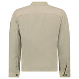 CP Company Organic Gabardine Lens Shirt in Vintage Khaki - Boinclo - Outlet Sale Under Retail