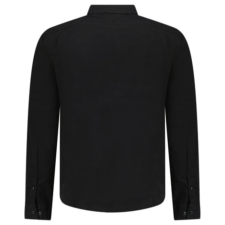 CP Company Organic Gabardine Long Sleeve Lens Overshirt in Black - Boinclo - Outlet Sale Under Retail