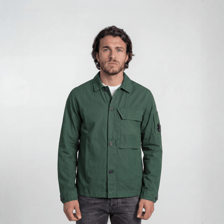 CP Company Overshirt Jacket in Green - Boinclo - Outlet Sale Under Retail