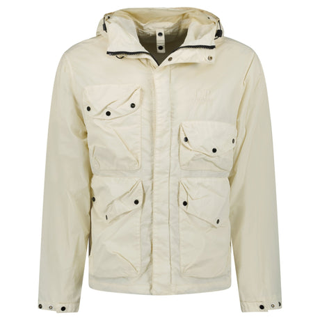 C.P. Company Pistachio Shell Flatt Nylon Goggle Jacket - Boinclo - Outlet Sale Under Retail