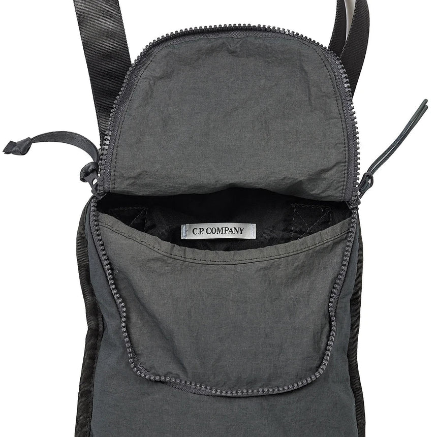 CP Company Plain Paper Touch Messenger Bag in Smoke Pearl - Boinclo - Outlet Sale Under Retail