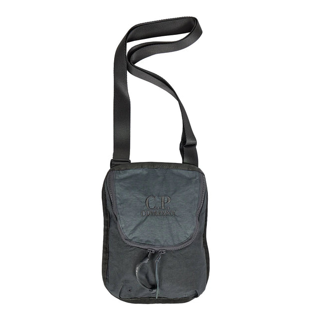 CP Company Plain Paper Touch Messenger Bag in Smoke Pearl - Boinclo - Outlet Sale Under Retail