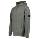 CP Company Pocket Lens Diagonal Emerized Hoodie Gunmetal - Boinclo - Outlet Sale Under Retail