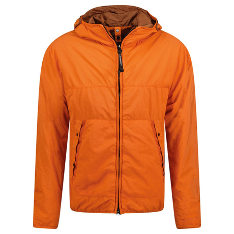 CP Company Polartec Hooded Padded Nylon Jacket Orange - Boinclo - Outlet Sale Under Retail