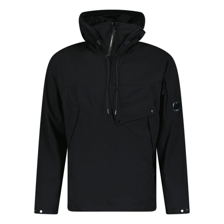 CP Company Pro-Tek 1/4 Zip Lens Jacket Black - Boinclo ltd - Outlet Sale Under Retail